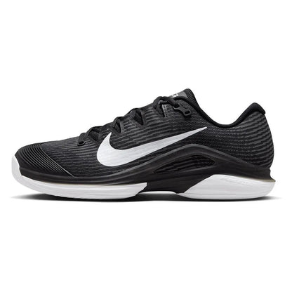 Men's Zoom Vapor 12 Tennis Shoes Black and White