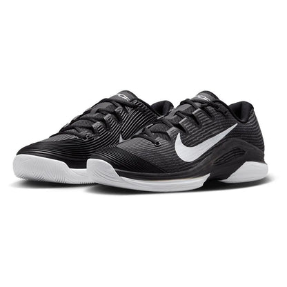 Men's Zoom Vapor 12 Tennis Shoes Black and White