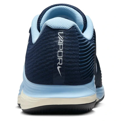 Men's Zoom Vapor 12 Tennis Shoes Midnight Navy and White