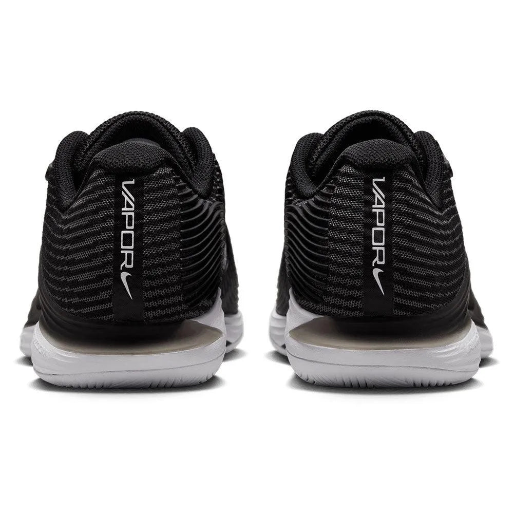 Women's Zoom Vapor 12 Tennis Shoes Black and White