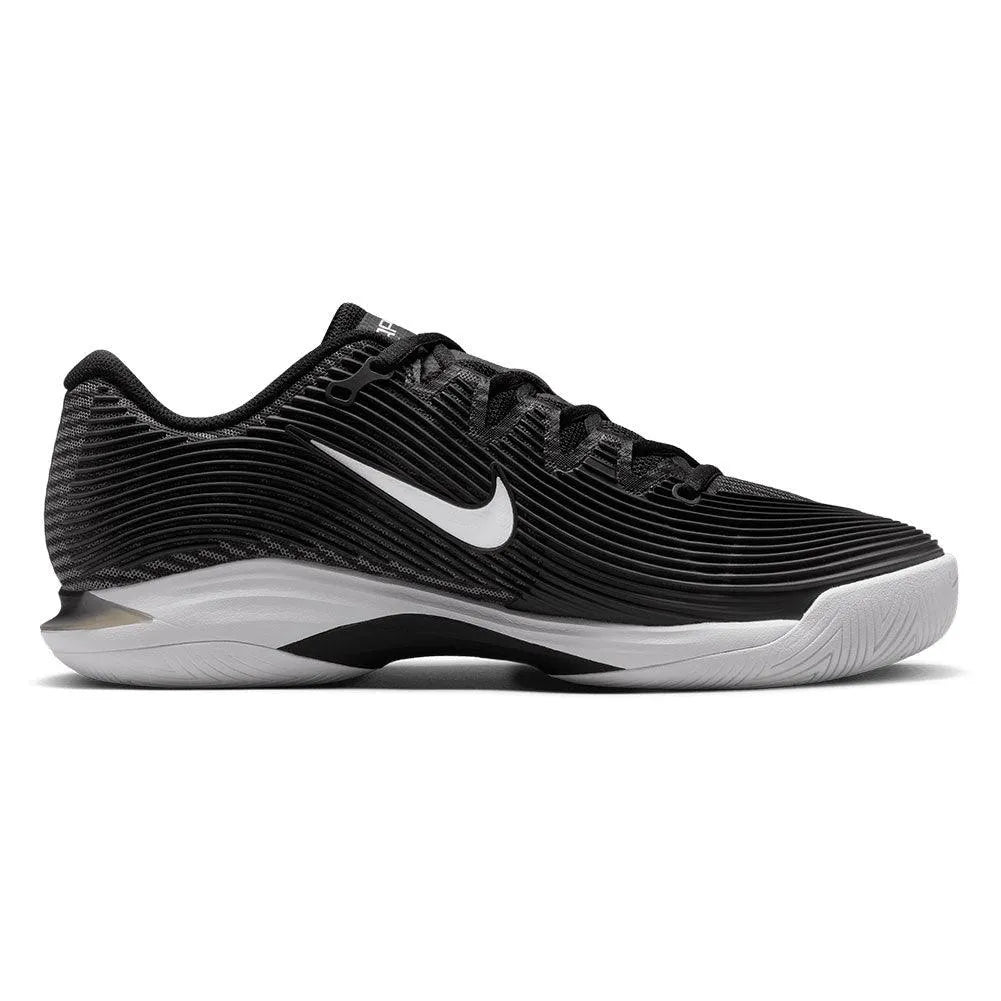 Women's Zoom Vapor 12 Tennis Shoes Black and White