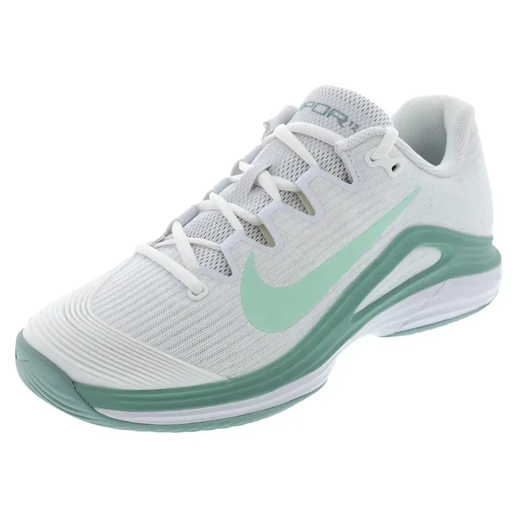 Women's Zoom Vapor 12 Tennis Shoes White and Mint Foam-Footwear-Nike-FV5554-106F25copy-Tennis Express