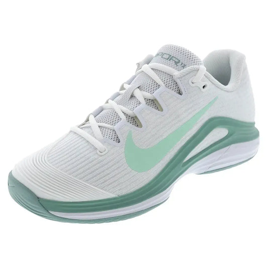 Women's Zoom Vapor 12 Tennis Shoes White and Mint Foam-Footwear-Nike-FV5554-106F25copy-Tennis Express