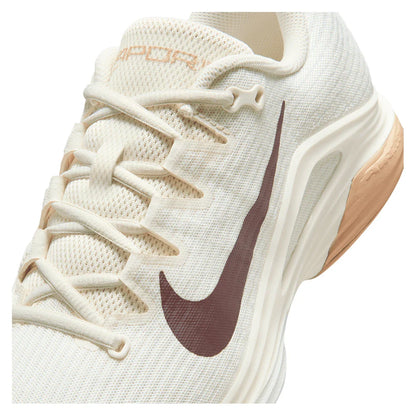 Women's Zoom Vapor 12 Tennis Shoes Pale Ivory and Tattoo