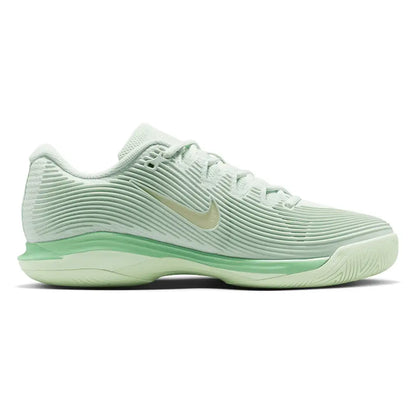 Women's Zoom Vapor 12 Tennis Shoes Barely Green and Coconut Milk