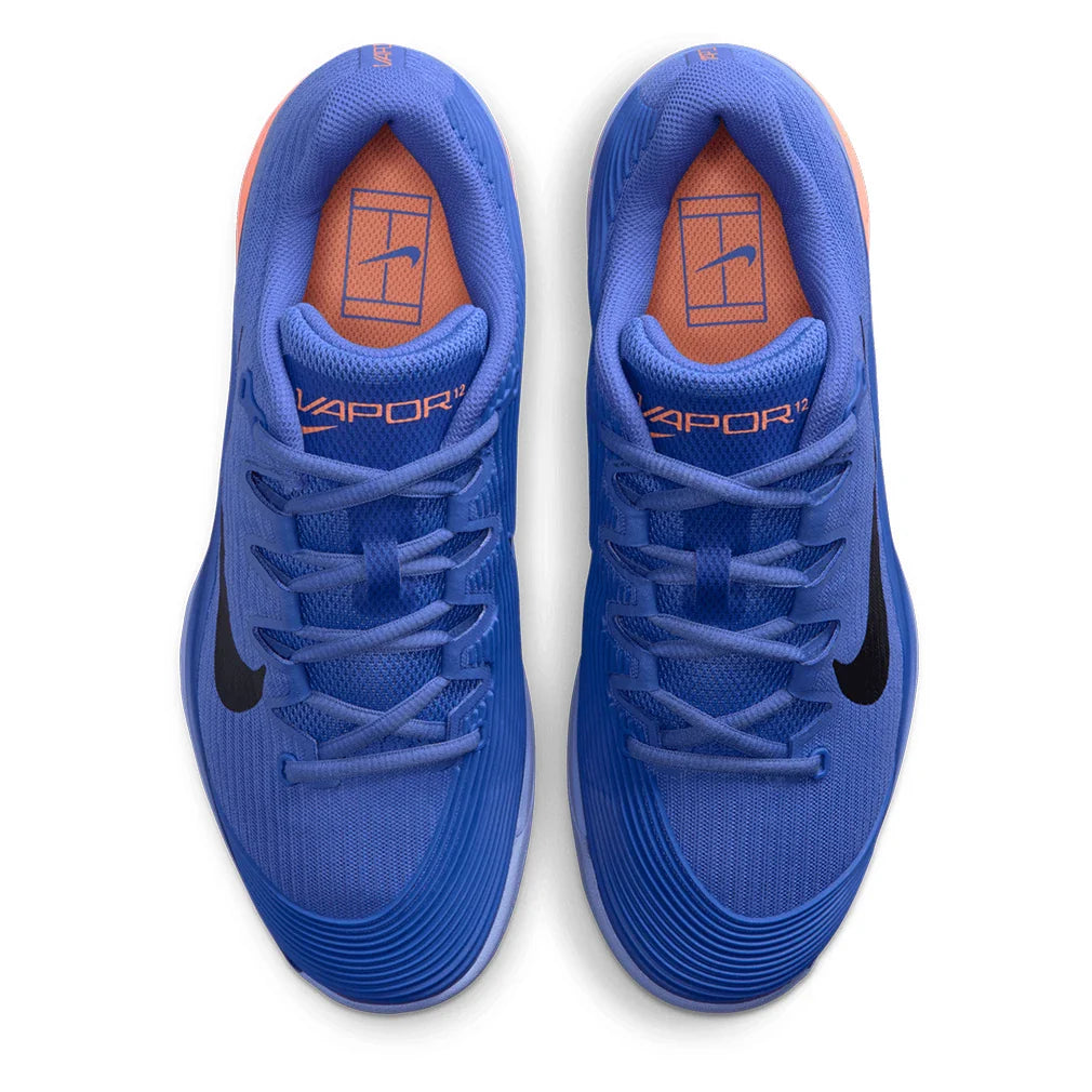 Women's Zoom Vapor 12 Tennis Shoes Sapphire and Black