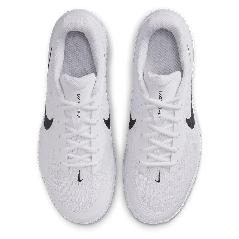 Men's Vapor Lite 3 Tennis Shoes White and Black
