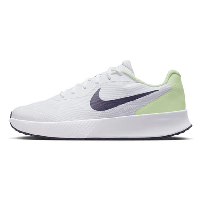 Men's Vapor Lite 3 Tennis Shoes White and Dark Raisin