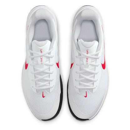 Men's Vapor Lite 3 Tennis Shoes White and Lt Crimson