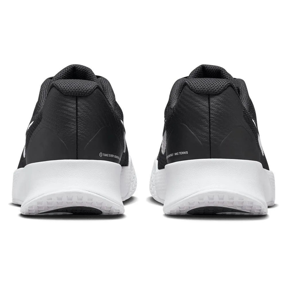 Women's Vapor Lite 3 Tennis Shoes Black and White