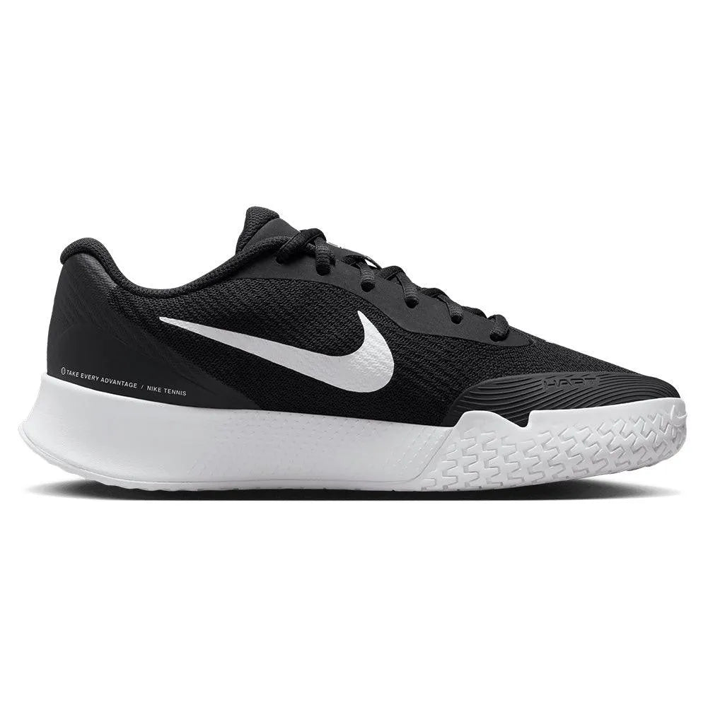 Women's Vapor Lite 3 Tennis Shoes Black and White