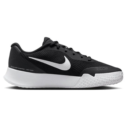 Women's Vapor Lite 3 Tennis Shoes Black and White