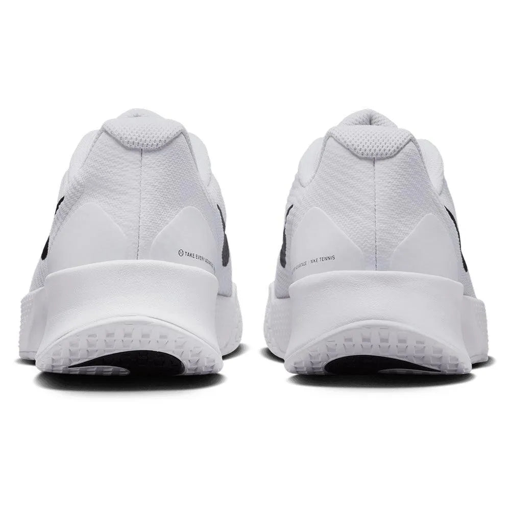 Women's Vapor Lite 3 Tennis Shoes White and Black