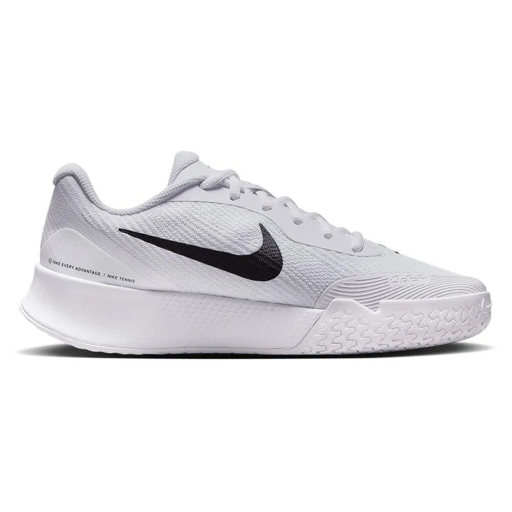 Women's Vapor Lite 3 Tennis Shoes White and Black