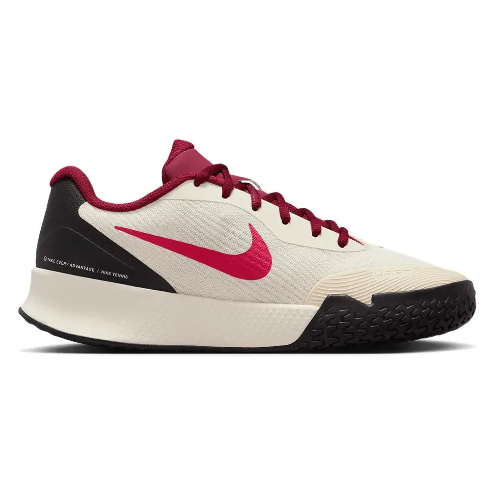 Women's Vapor Lite 3 Tennis Shoes Pale Ivory and Rush Pink
