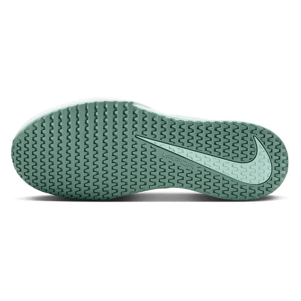 Women's Vapor Lite 3 Tennis Shoes White and Mint Foam