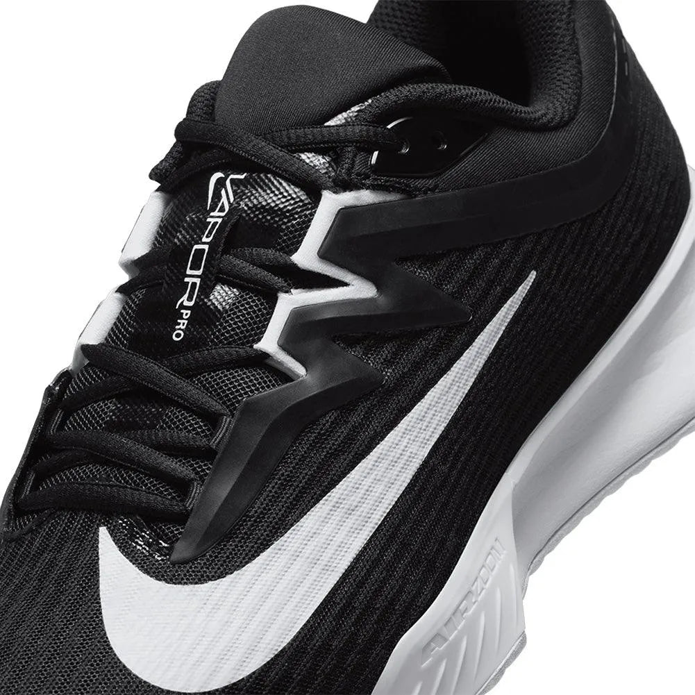 Mens Zoom Vapor Pro 3 Tennis Shoes Black and White