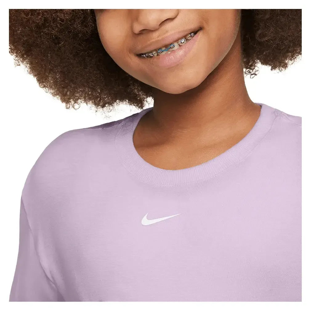 Girls' One Relaxed Dri-FIT Short-Sleeve Top