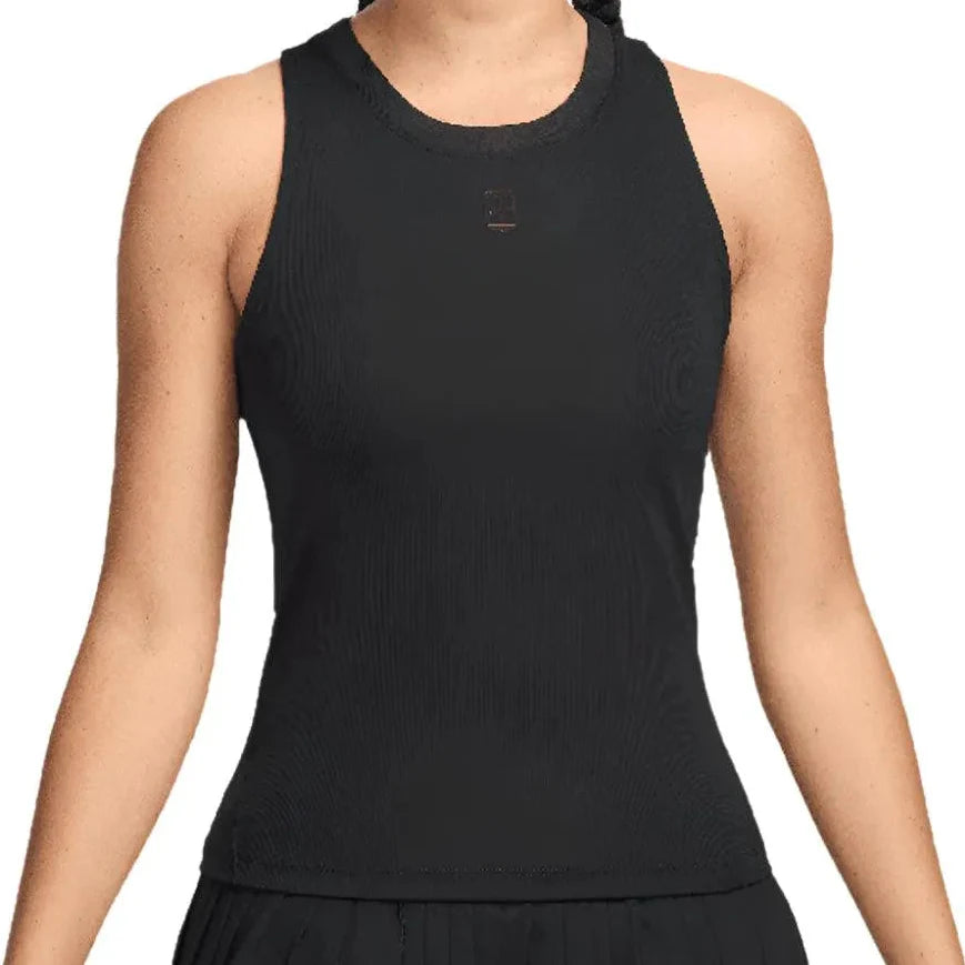 Women's Dri-Fit Advantage Tennis Tank-Apparel-Nike-FZ6657-010-Tennis Express