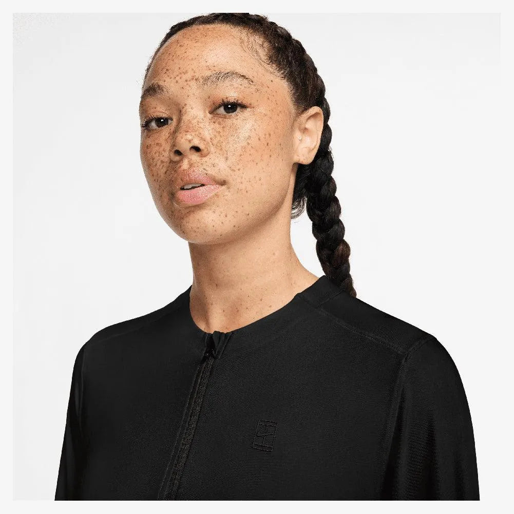 Women's Dri-Fit Advantage Midlayer Long Sleeve Tennis Top