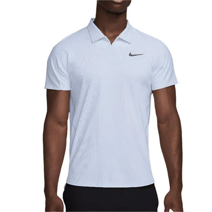 Men's Melbourne Dri-Fit Advantage Slam Tennis Polo-Apparel-Nike-FZ6850-085-Tennis Express