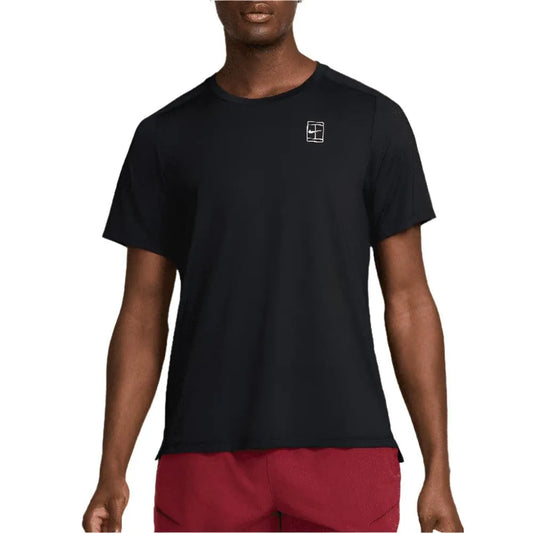 Men's Dri-Fit Advantage Tennis Top-Apparel-Nike-FZ6910-010-Tennis Express