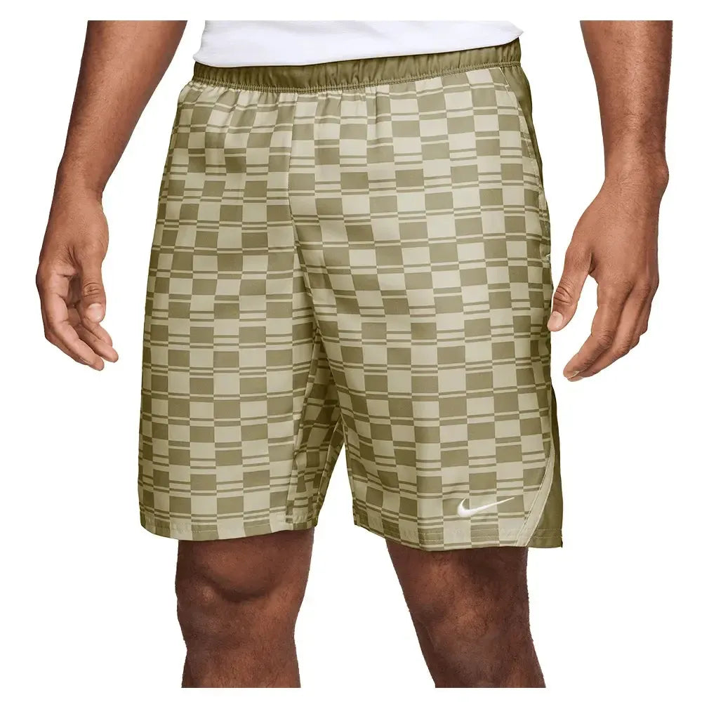 Men's Court Dri-FIT Victory 9 Inch All Over Print Tennis Short-Apparel-Nike-FZ6917-U25-229-3-Tennis Express