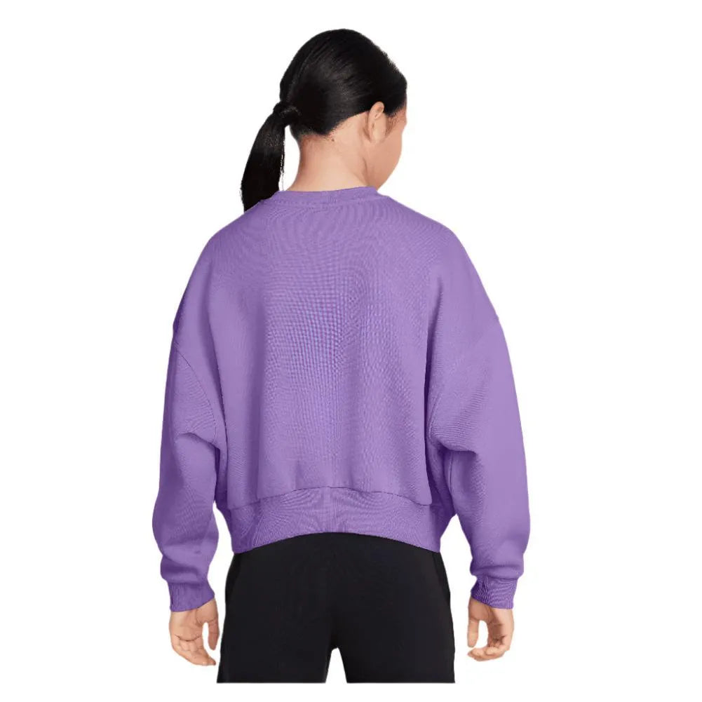 Girls' Sportswear Club Fleece Crew Neck Sweatshirt