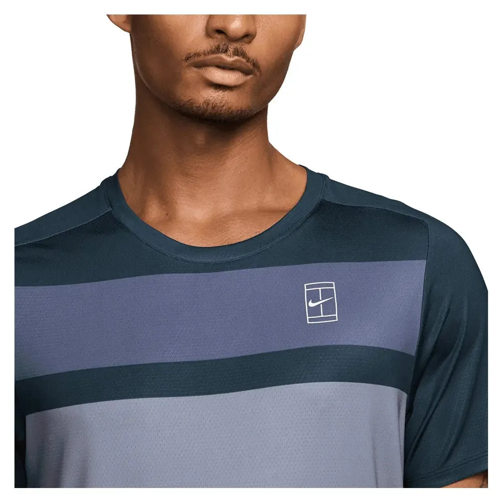 Men's Court Dri-FIT Advantage Print Tennis Top