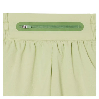 Women's Players Tennis Shorts Birch and Lamb's Lettuce