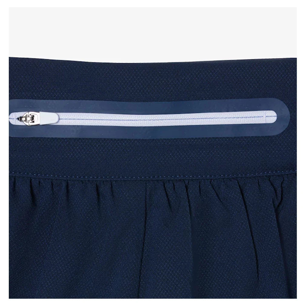 Women's Players Tennis Shorts Navy and Phoenix Blue