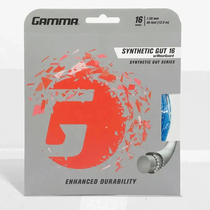 Synthetic Gut with Wearguard 16G Tennis String