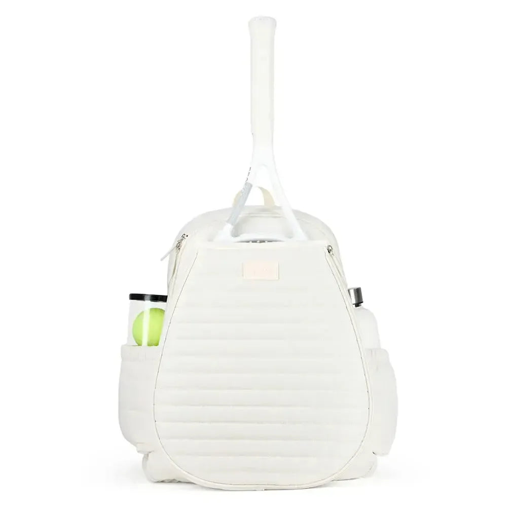 Game On Tennis Backpack Winter White Puffer