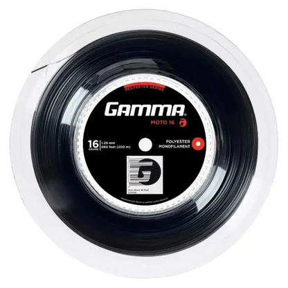 Moto 16G Tennis String Reel Black