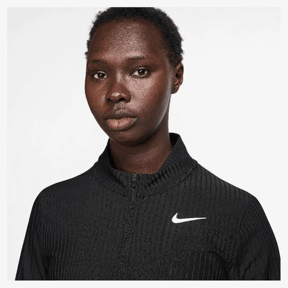 Women's Dri-Fit Advantage Tour 1/2 Zip Long Sleeve Tennis Top