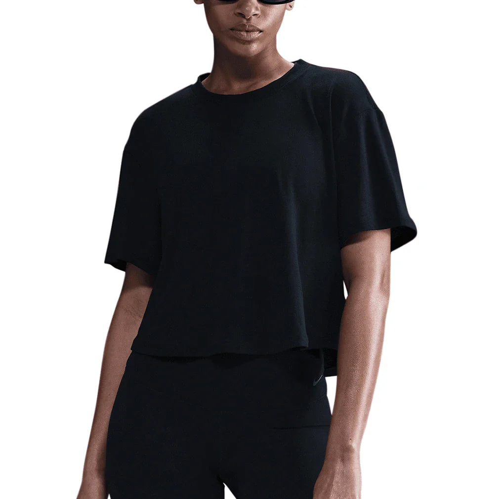 Women's One Relaxed Dri-FIT Cropped Short Sleeve Top
