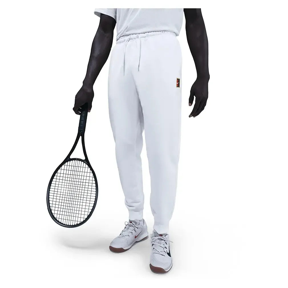 Men's Court Dri-FIT Heritage Fleece Tennis Jogger Pant White