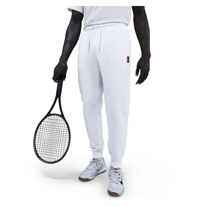 Men's Court Dri-FIT Heritage Fleece Tennis Jogger Pant White