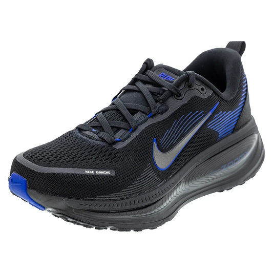 Men's Vomero 18 Running Shoes Black and Game Royal-Footwear-Nike-HM6803-013copy-707365Tennis Express