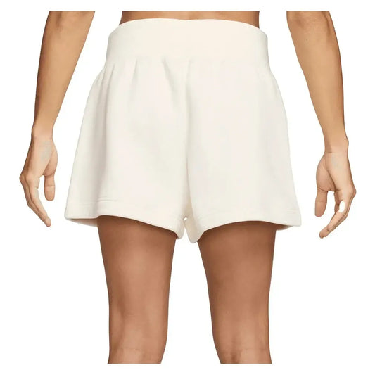 Women's Court Phoenix Fleece Tennis Short Pale Ivory