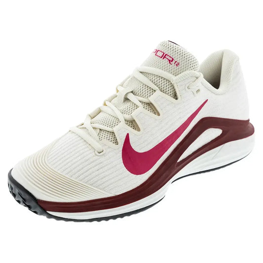 Women's Zoom Vapor 12 Clay Tennis Shoes Pale Ivory and Rush Pink-Footwear-Nike-HQ6027-104F25copy-Tennis Express