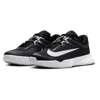 Women's Zoom Vapor Pro 3 Clay Tennis Shoes Black and White