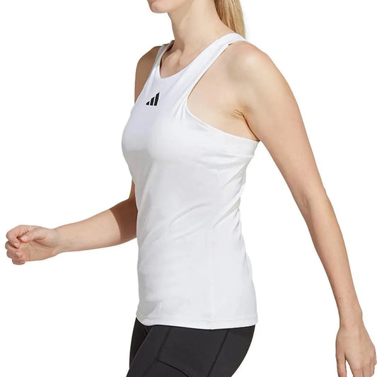 Women's Y-Back Tennis Tank White-Apparel-Adidas-HS1658-S23-3-Tennis Express