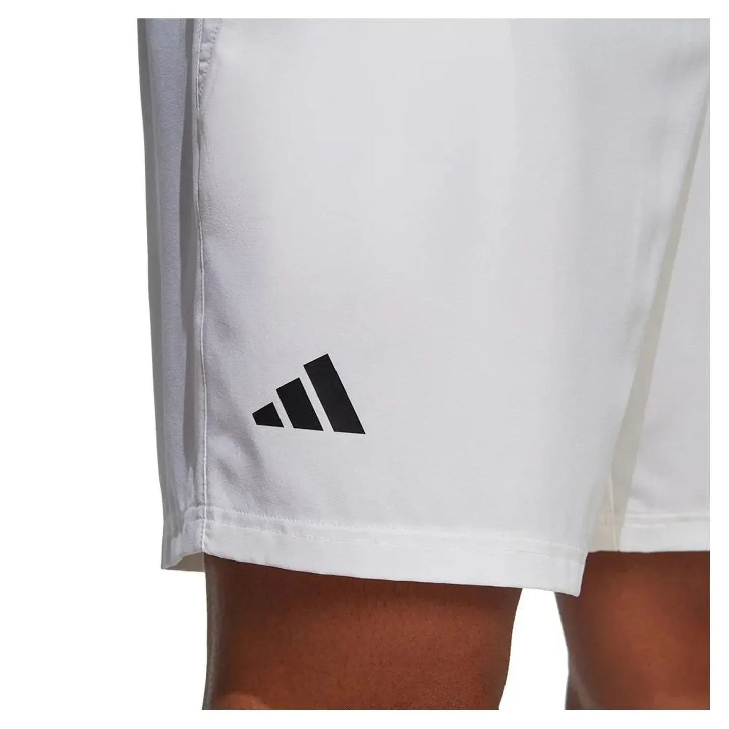 Men's Club Stretch Woven 7 Inch Tennis Shorts White