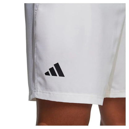 Men's Club Stretch Woven 7 Inch Tennis Shorts White