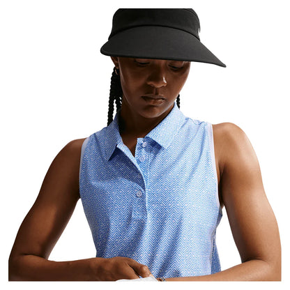 Women's Dri-FIT Victory Sleeveless Print Tennis Polo