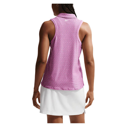 Women's Dri-FIT Victory Sleeveless Print Tennis Polo