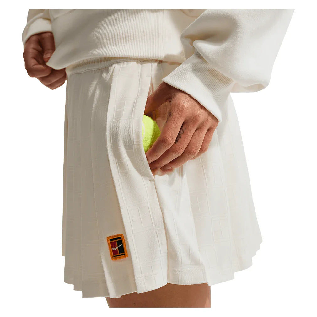 Women's Dri-FIT Court Collection High Rise Tennis Short Sail
