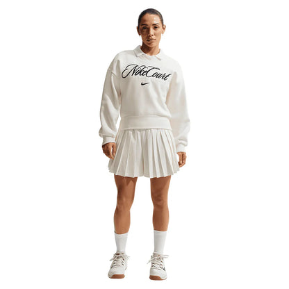 Women's Dri-FIT Court Collection High Rise Tennis Short Sail