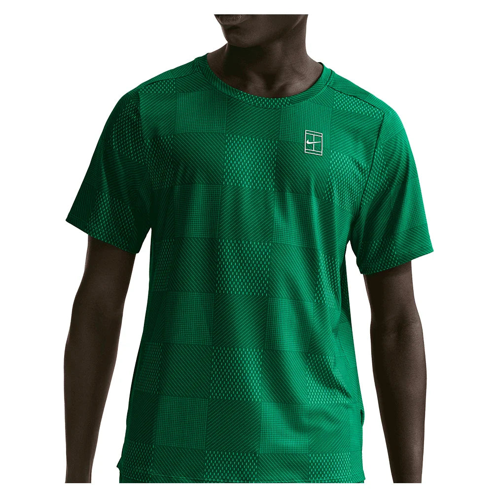 Men's Court Dri-FIT Advantage Print Tennis Top